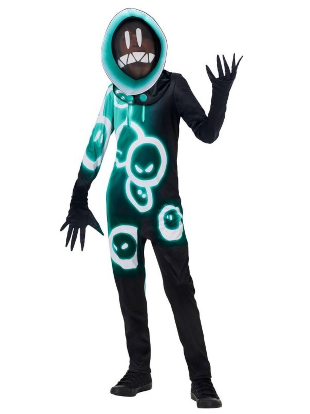Fortnite Grimey Youth Costume M 8-10 L 10-12 NEW Halloween